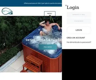 Webdellidromassaggio.com(Vasche idromassaggio) Screenshot