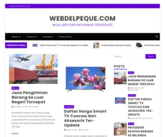 Webdelpeque.com(Blog Seputar Informasi Terupdate) Screenshot