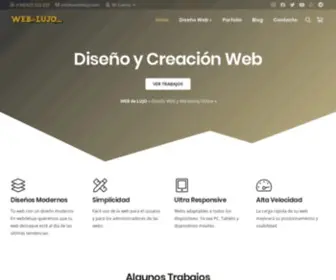 Webdelujo.com(WEB de LUJO) Screenshot