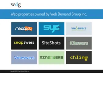 Webdemandgroup.com(Web Demand Group Inc) Screenshot