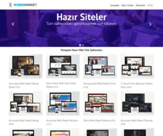 Webdemarket.com(Webde Site Market) Screenshot