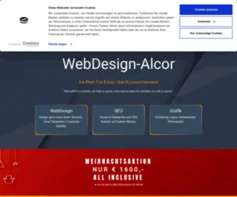 Webdesign-Alcor.at(WebDesign Wien) Screenshot