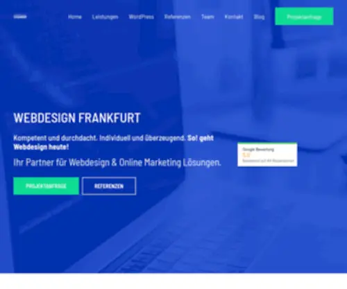 Webdesign-Doerrer.de(Webdesign Frankfurt) Screenshot