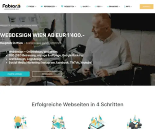 Webdesign-Fabian.at(Webdesign Wien) Screenshot
