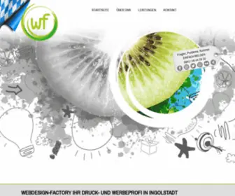 Webdesign-Factory.de(Webdesign-factory, Roland Muck, Druck) Screenshot