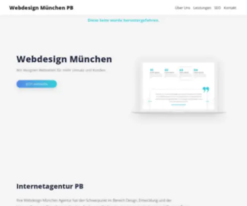 Webdesign-Muenchen-PB.de(Webdesign München) Screenshot