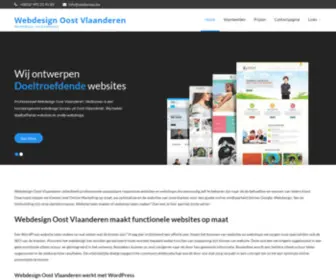 Webdesign-OOST-Vlaanderen.be(Wedesign Oost) Screenshot