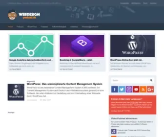 Webdesign-Podcast.de(Tutorials und Workshops zu WordPress) Screenshot