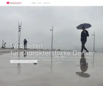 Webdesign-Underline.de(Design for Humans) Screenshot