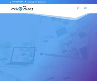 Webdesign-Vision.ch(Agentur für Webdesign) Screenshot