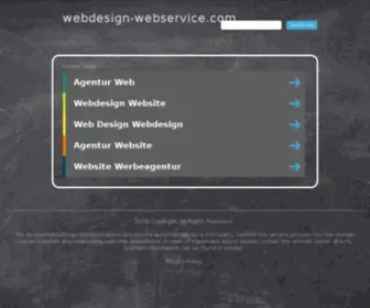 Webdesign-Webservice.com(Webdesign) Screenshot