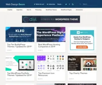 Webdesignboom.net(The Web Design Boom) Screenshot