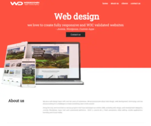 Webdesignbv.ro(Web Design) Screenshot