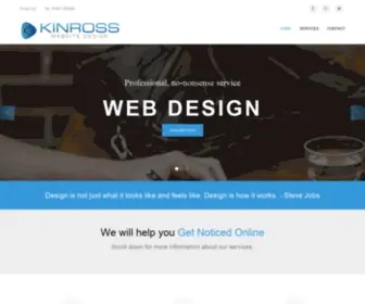 Webdesigncompanyuk.net(Kinross Website Design) Screenshot