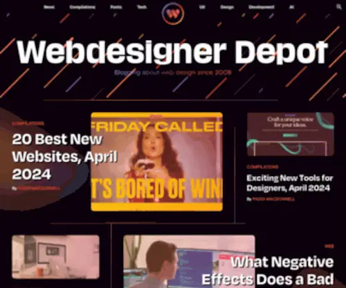 Webdesignerdepot.com(Web Design Blog) Screenshot