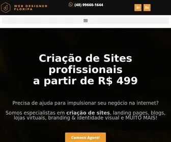 Webdesignerfloripa.com.br(Criação de Sites em Florianópolis) Screenshot