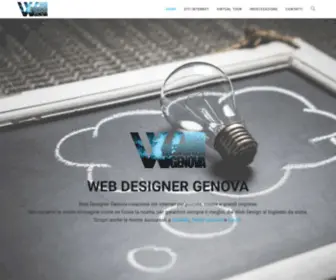 Webdesignergenova.com(Web Designer Genova Creazione Siti Internet e Indicizzazione Google) Screenshot