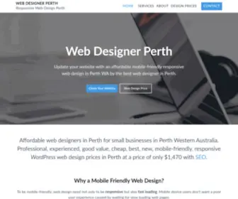 Webdesignerperth.com(Web Designer Perth) Screenshot
