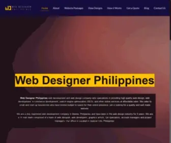 Webdesignerphilippines.com(Web Designer Philippines) Screenshot