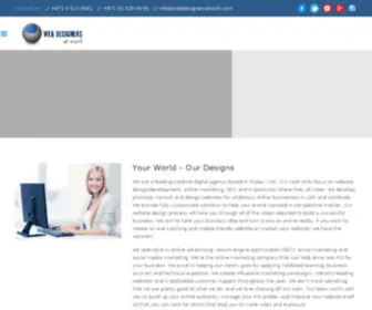 Webdesignersatwork.com(Web Design & Web Hosting company in UAE) Screenshot