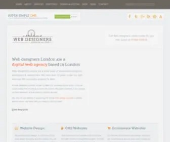 Webdesignerslondon.co(Web Design Chester) Screenshot