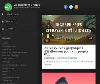 Webdesignertrends.com(Webdesigner Trends) Screenshot