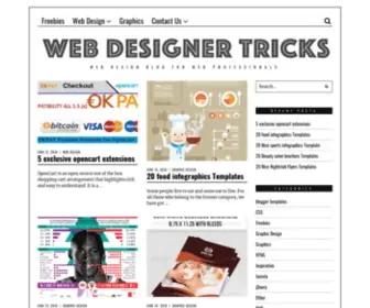 Webdesignertricks.com(Web designer Tricks) Screenshot