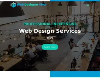 Webdesignerview.com(Web Designer View) Screenshot