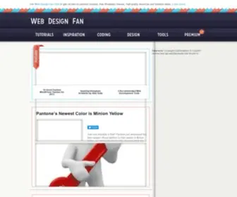 Webdesignfan.com(Web Design Blog) Screenshot