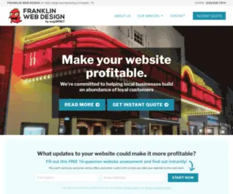 Webdesignfranklintn.com(Web Design Franklin TN) Screenshot