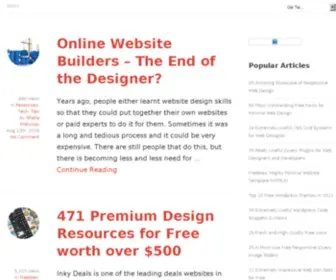 Webdesignhabits.com(Css3) Screenshot