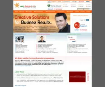 Webdesignindia.in(Web Design India Web Site Designer India Web Design Company India Logo Design India Graphic Design India) Screenshot
