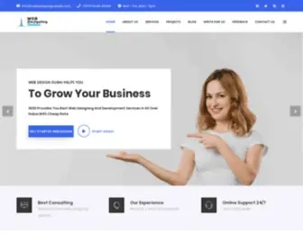 Webdesigningindubai.com(Web Development Services) Screenshot