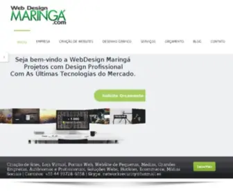 Webdesignmaringa.com(Webdesignmaringa) Screenshot