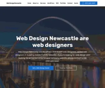 Webdesignnewcastle.co.uk(Web Design Newcastle) Screenshot