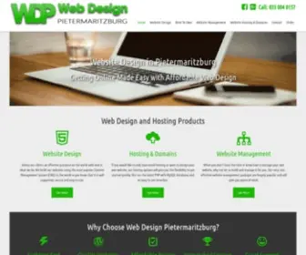 Webdesignpmb.co.za(Web Design Pietermaritzburg) Screenshot