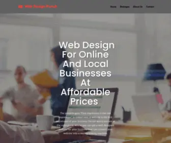 Webdesignpunch.com(Web Design Solutions) Screenshot