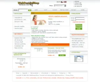 Webdesignshop.cz(Zen Cart) Screenshot