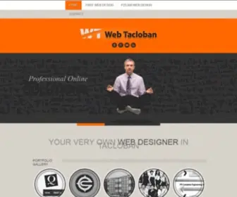 Webdesigntacloban.com(Local Web Designer in Tacloban City) Screenshot