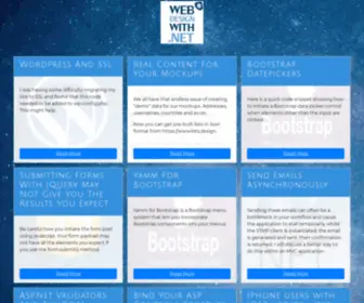 Webdesignwith.net(Web Design With .Net) Screenshot
