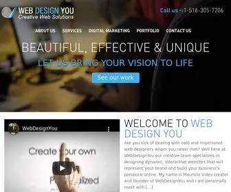 Webdesignyou.com(Hit your lead goals with quality SEO by webdesignyou) Screenshot