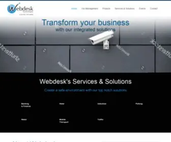 Webdesktechnologies.com(Webdesk Technologies is a leading web design and development company) Screenshot