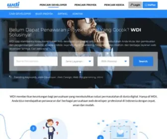 Webdev-ID.com(Cari Web Developer) Screenshot