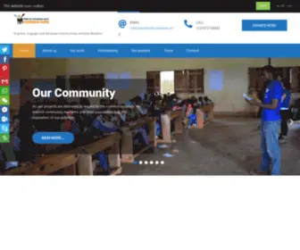 WebdevFoundation.org(Engage and Develop Communities without Borders") Screenshot