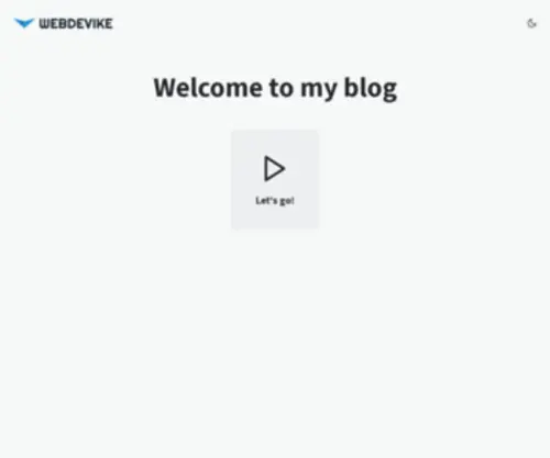 Webdevike.com(webdevike) Screenshot