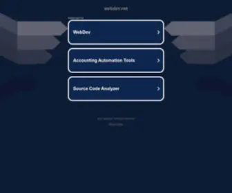 Webdev.net(Webdev) Screenshot