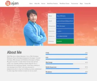 Webdevrajan.com(Rajan) Screenshot