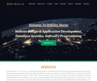 WebdevWorks.com(Ohio Web design) Screenshot