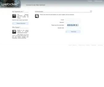 Webdiac.com(Interface Web) Screenshot