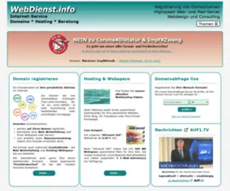Webdienst.info(❌) Screenshot